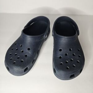 CROCS Unisex Navy Blue Mens 6 Women 8 Multipurpose Slides